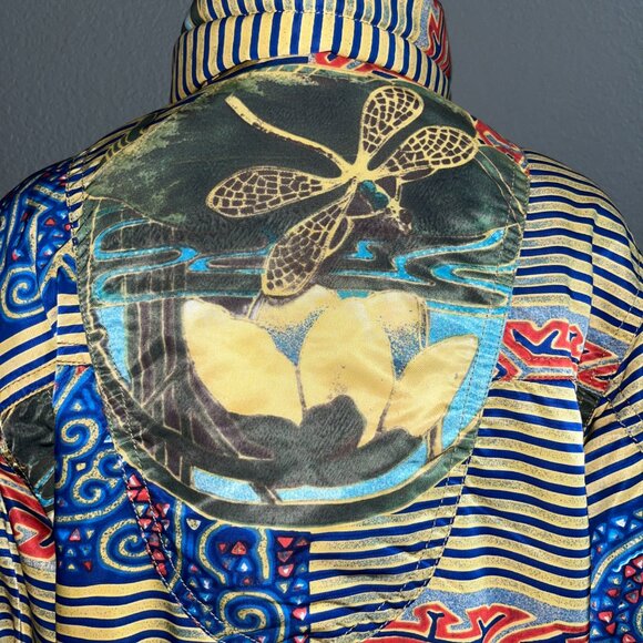 VINTAGE 80's MEN'S EMMEGI MADE IN AUSTRIA SKI SNOWBOARD OVERSIZED PUFFER JACKET - Picture 8 of 15